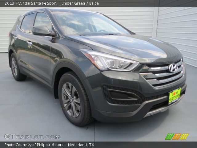 2013 Hyundai Santa Fe Sport in Juniper Green