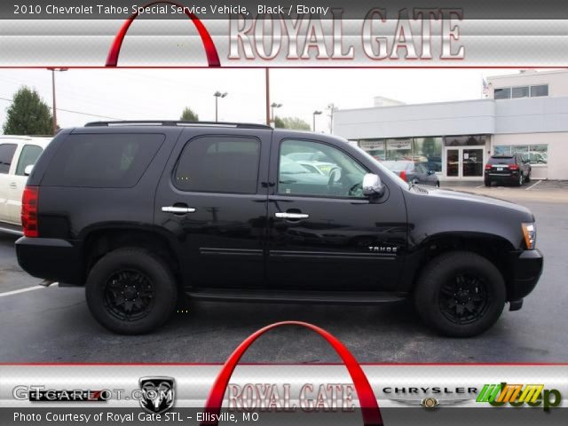 2010 Chevrolet Tahoe Special Service Vehicle in Black