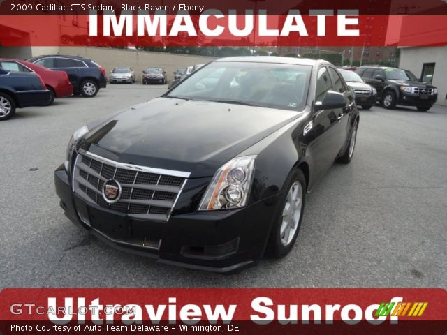 2009 Cadillac CTS Sedan in Black Raven