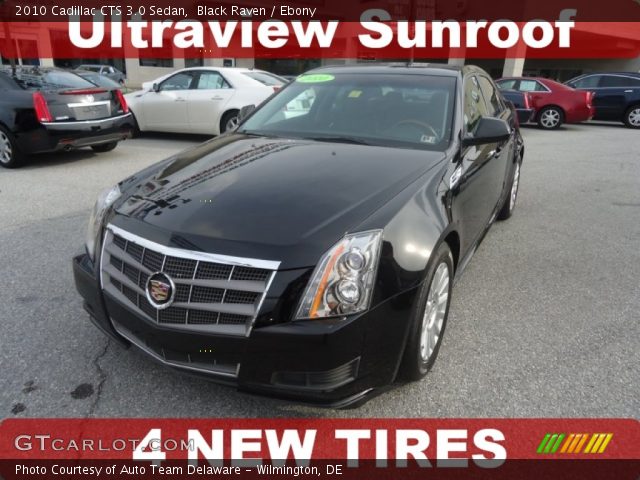 2010 Cadillac CTS 3.0 Sedan in Black Raven