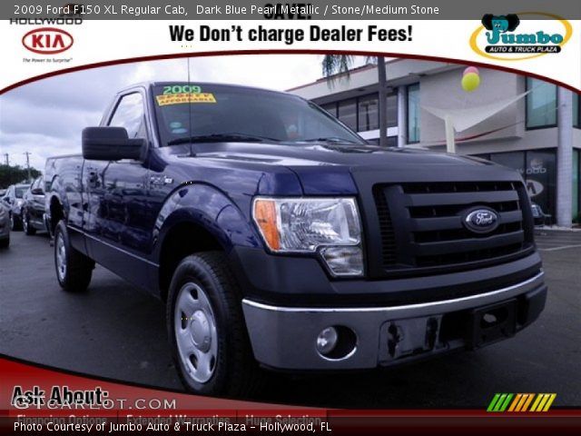 2009 Ford F150 XL Regular Cab in Dark Blue Pearl Metallic