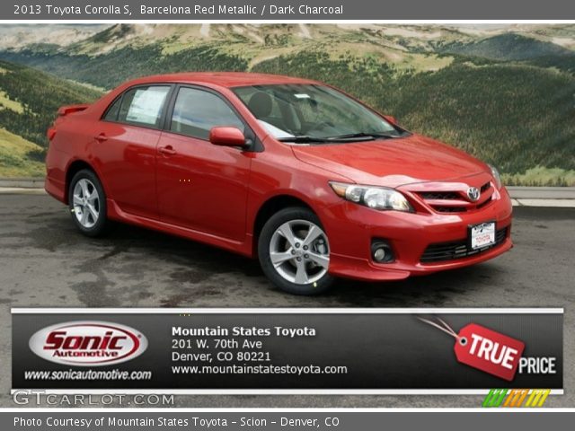 2013 toyota corolla s barcelona red #6 2013 toyota corolla s barcelona red #6