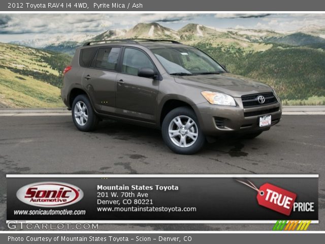 2012 Toyota RAV4 I4 4WD in Pyrite Mica