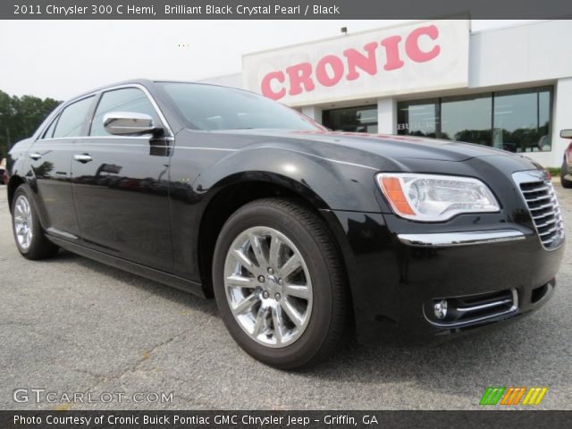 2011 Chrysler 300 C Hemi in Brilliant Black Crystal Pearl