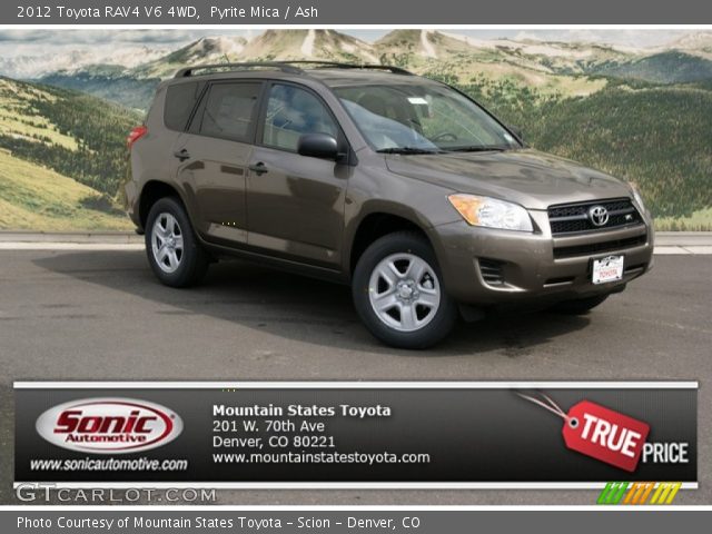 2012 Toyota RAV4 V6 4WD in Pyrite Mica