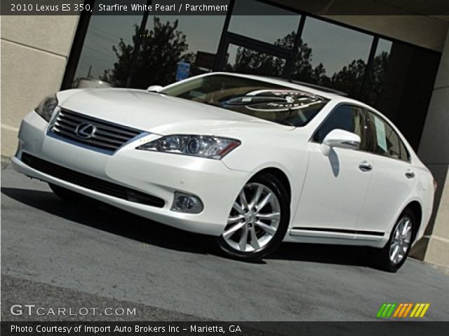 2010 Lexus ES 350 in Starfire White Pearl