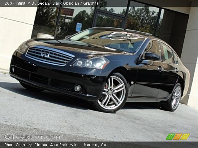 2007 Infiniti M 35 Sedan in Black Obsidian