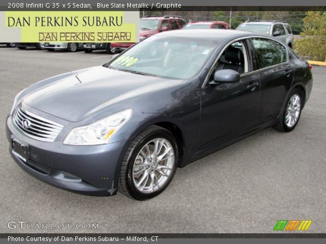 2008 Infiniti G 35 x S Sedan in Blue Slate Metallic