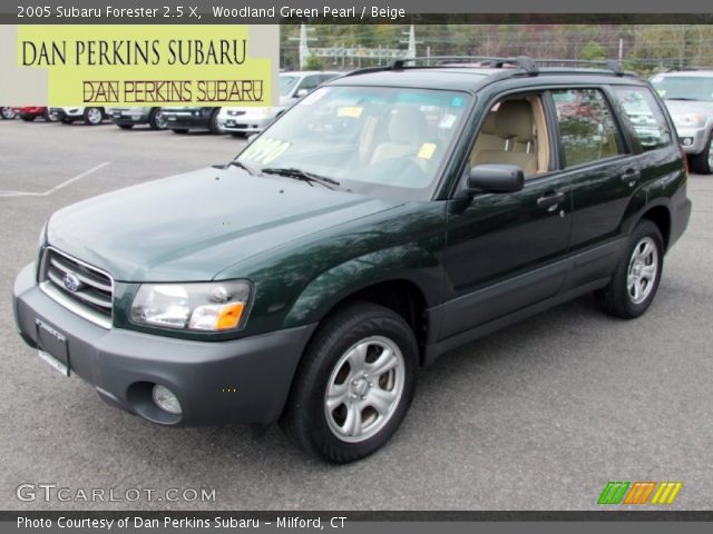 2005 Subaru Forester 2.5 X in Woodland Green Pearl