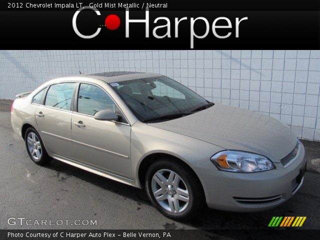2012 Chevrolet Impala LT in Gold Mist Metallic