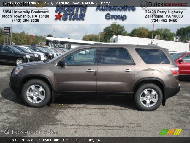 2012 GMC Acadia SLE AWD in Medium Brown Metallic