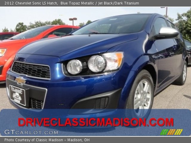 2012 Chevrolet Sonic LS Hatch in Blue Topaz Metallic