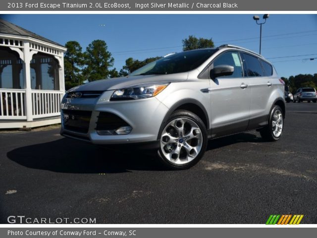 2013 Ford Escape Titanium 2.0L EcoBoost in Ingot Silver Metallic