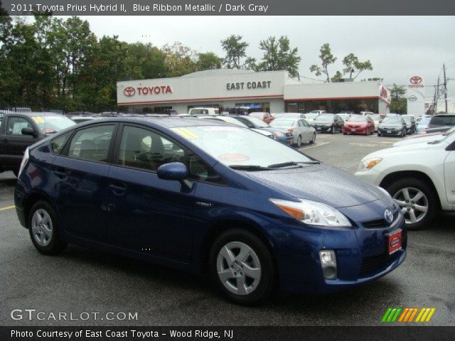 2011 Toyota Prius Hybrid II in Blue Ribbon Metallic