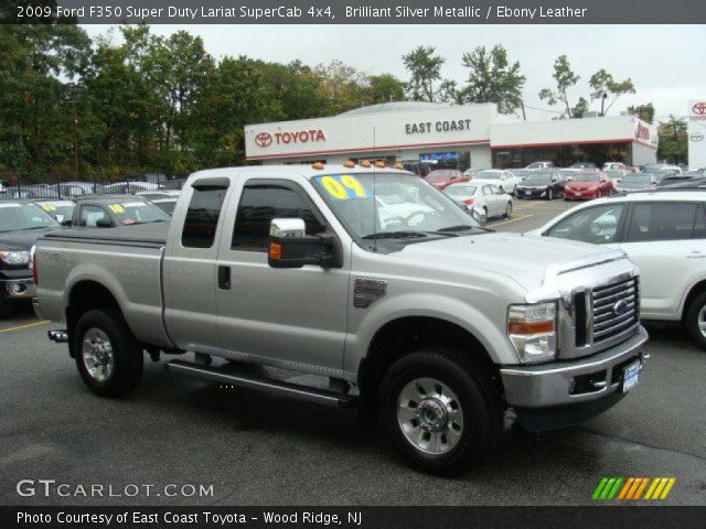 2009 Ford F350 Super Duty Lariat SuperCab 4x4 in Brilliant Silver Metallic