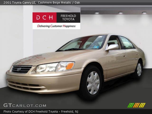 2001 Toyota Camry LE in Cashmere Beige Metallic