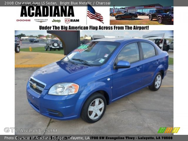 2008 Chevrolet Aveo LS Sedan in Bright Blue Metallic