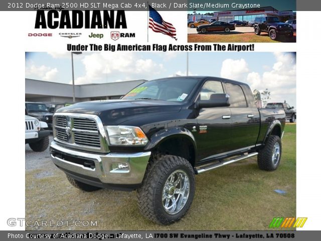 2012 Dodge Ram 2500 HD SLT Mega Cab 4x4 in Black