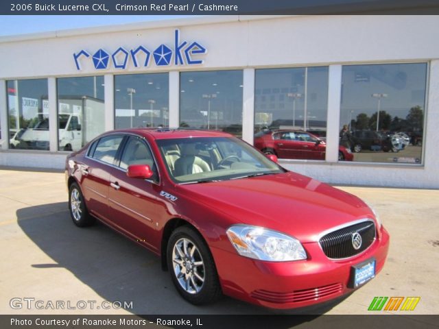 2006 Buick Lucerne CXL in Crimson Red Pearl