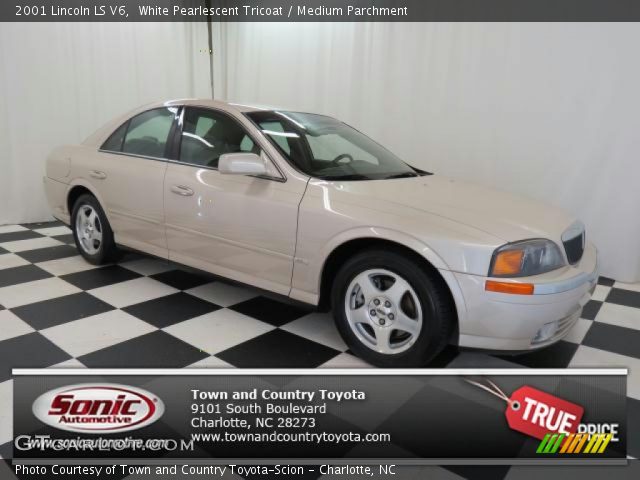 2001 Lincoln LS V6 in White Pearlescent Tricoat