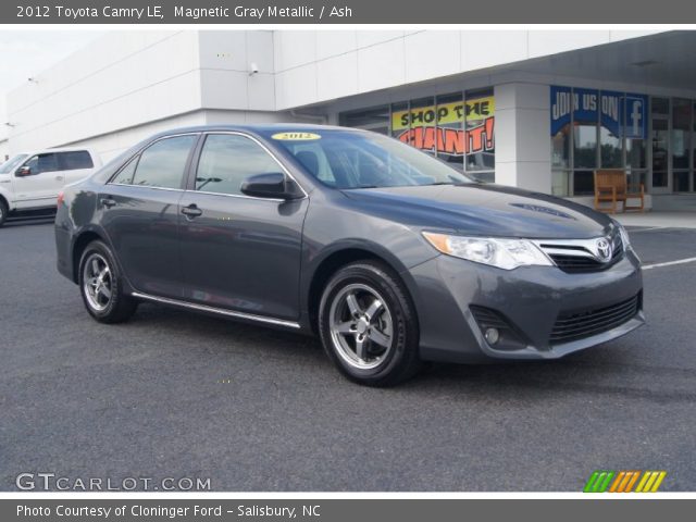 2012 Toyota Camry LE in Magnetic Gray Metallic