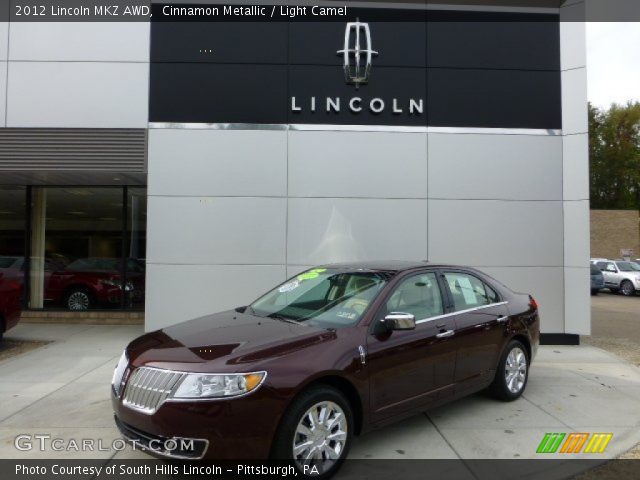 2012 Lincoln MKZ AWD in Cinnamon Metallic