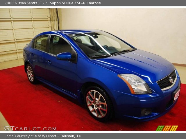 2008 Nissan Sentra SE-R in Sapphire Blue