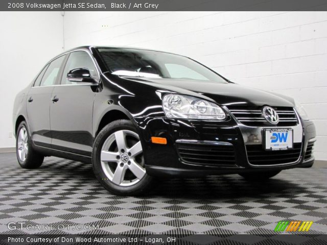 2008 Volkswagen Jetta SE Sedan in Black