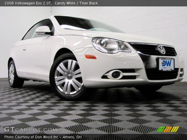 2008 Volkswagen Eos 2.0T in Candy White