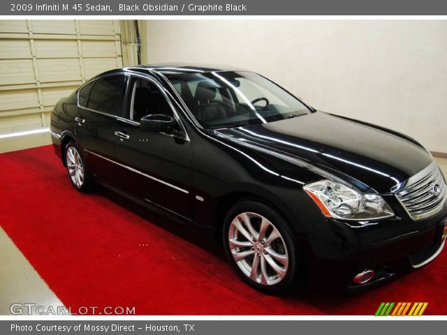 2009 Infiniti M 45 Sedan in Black Obsidian