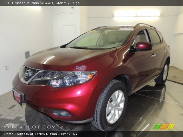 2011 Nissan Murano SV AWD in Merlot