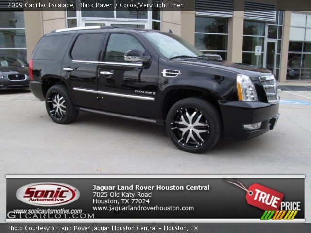 2009 Cadillac Escalade  in Black Raven