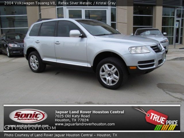 2004 Volkswagen Touareg V8 in Reflex Silver Metallic
