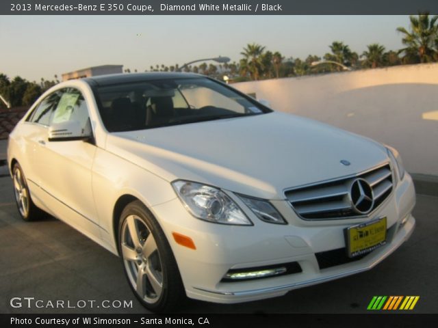 2013 Mercedes-Benz E 350 Coupe in Diamond White Metallic