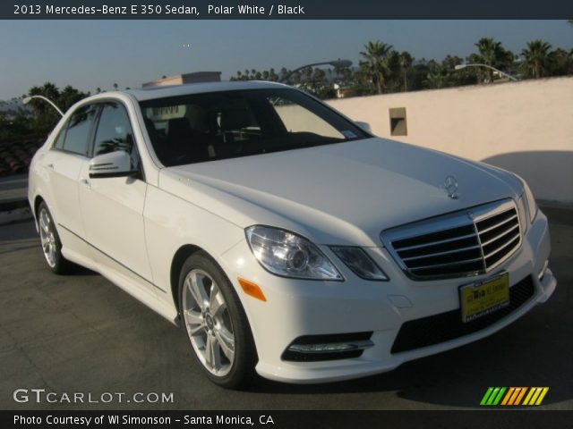 2013 Mercedes-Benz E 350 Sedan in Polar White