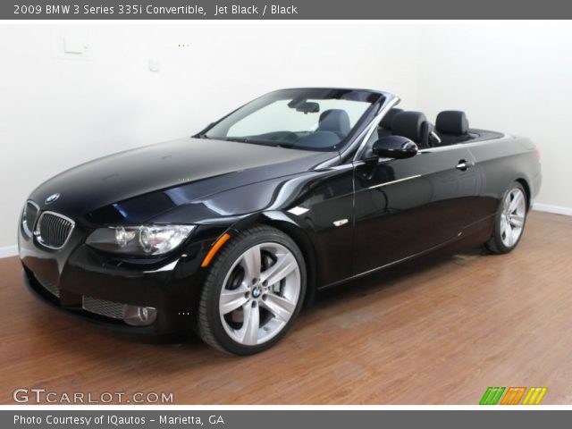 2009 BMW 3 Series 335i Convertible in Jet Black