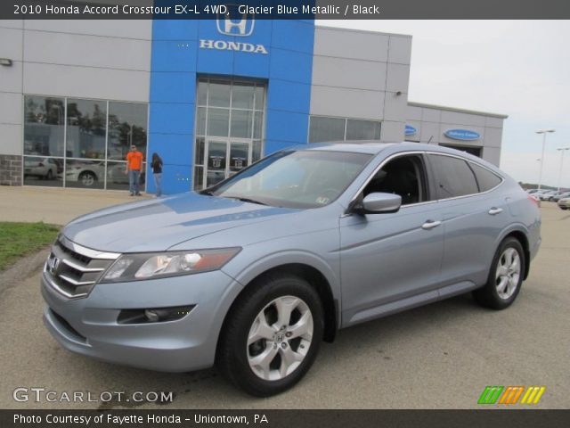 2010 Honda Accord Crosstour EX-L 4WD in Glacier Blue Metallic