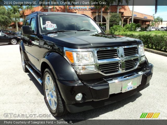 2010 Dodge Nitro SE in Brilliant Black Crystal Pearl