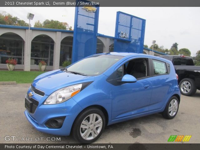 2013 Chevrolet Spark LS in Denim (Blue)