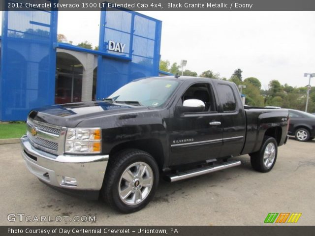 2012 Chevrolet Silverado 1500 LT Extended Cab 4x4 in Black Granite Metallic