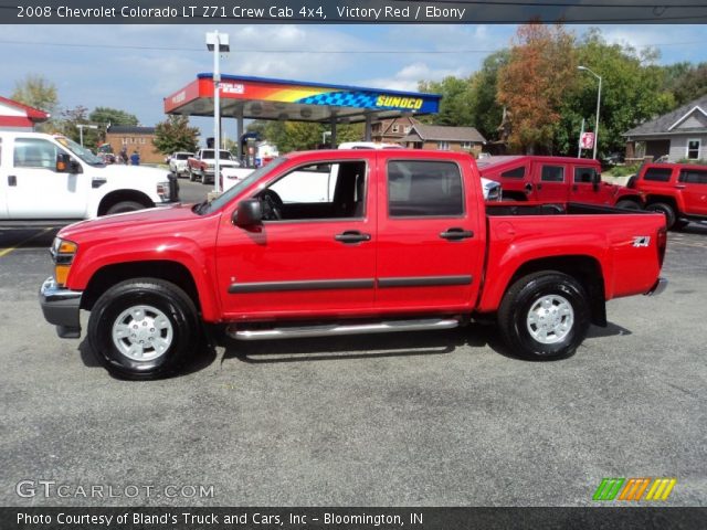 2008 Chevrolet Colorado LT Z71 Crew Cab 4x4 in Victory Red