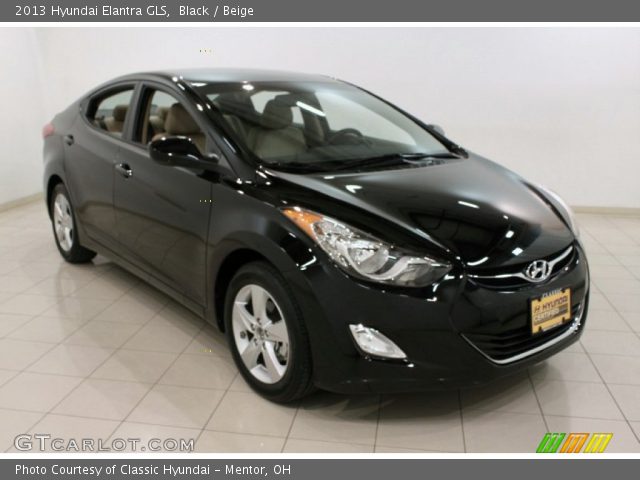 2013 Hyundai Elantra GLS in Black