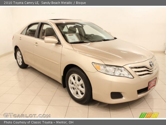 2010 Toyota Camry LE in Sandy Beach Metallic