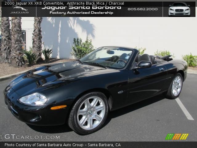 2000 Jaguar XK XK8 Convertible in Anthracite Black Mica