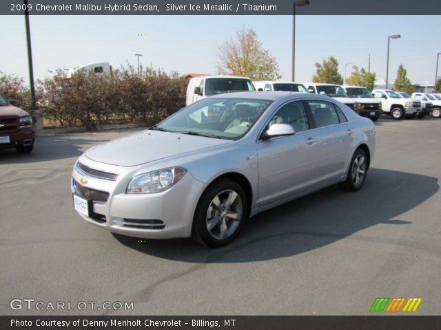 2009 Chevrolet Malibu Hybrid Sedan in Silver Ice Metallic