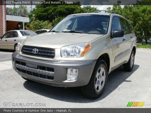 2002 Toyota RAV4  in Vintage Gold Metallic