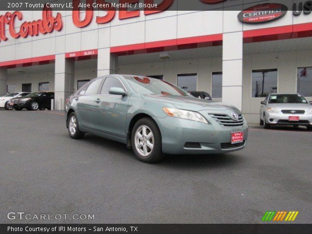 2007 Toyota Camry LE in Aloe Green Metallic