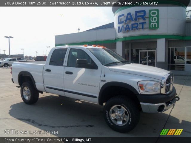 2009 Dodge Ram 2500 Power Wagon Quad Cab 4x4 in Bright White