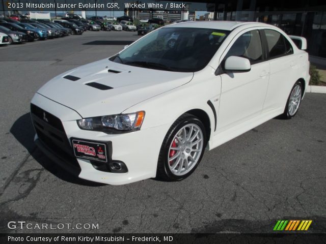 2013 Mitsubishi Lancer Evolution GSR in Wicked White