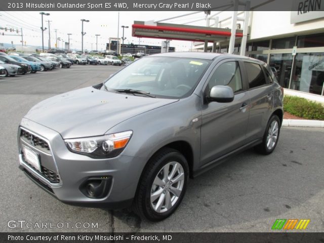 2013 Mitsubishi Outlander Sport ES 4WD in Mercury Gray Pearl